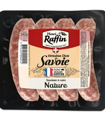 Natūralios kiaulienos dešrelės iš Savoie